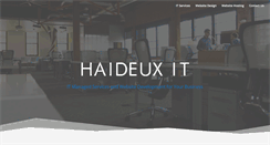 Desktop Screenshot of haideuxit.com